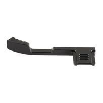 Aluminum Alloy Cold Shoe Thumb Up Grip Camera Support Handle Fit for Lumix S9 Black juoda