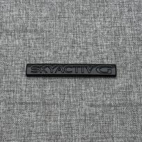 Skirta Mazda MX5 Miata NC ND Priekinių grotelių emblema Galinio bagažinės ženklelis Blizgančios juodos spalvos ABS logotipas Automobilio išorės lipdukas Decal Aksesuarai ND