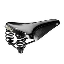 BROOKS Traditional leather saddle B17 with model FLYER BLACK Japanese (Brooks) springs, [Genuine product] juoda