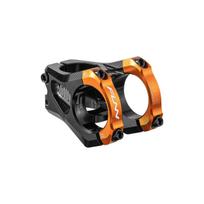 Funn Equalizer Bike Stem Zero 35mm Length Bar 0 Degree Alloy Bicycle for Mountain Bikes and BMX Bikes - Rise, Stem, 31.8mm Clamp, Stem, (Orange) oranžinė
