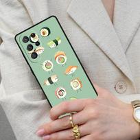Sushi Food Cell Phone Case for Samsung Galaxy S26 Ultra S25 S24 S23 S22 S21 S20 Note10 Cover Galaxy S20 5G
