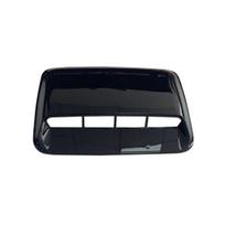 Car Hood Scoop Sticker ABS Fake Air Vent for Exterior Decoration Universal Fit Sporty Decal for Most Cars Self-Adhesive Fender Trim