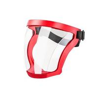 Waterproof The Songkran Festival Mask Adjustable Full Face Goggles  The Water-Sprinkling Festival raudona