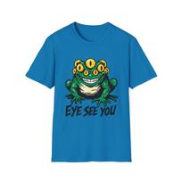 Unisex Softstyle T-Shirt Mens Womens Tees Top Manga Frog Glowing Eyes Creepy Cute Funny S