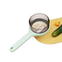 Multifunctional Peeler With Storage Box Manual Apple Peeling Cutter Portable Veggie Potatoes Peelers Kitchen Accessories žalia