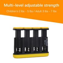 Hand Grip Finger Trainer Strengthener Adjustable Power Training Home Fitness Equipment Piano Guitar Finger Exerciser Trainers juoda
