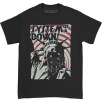 Men's System Of A Down Liberty Bandit Slim Fit T-shirt Large Black L