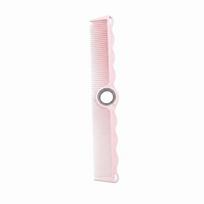 Wide & Fine Tooth Fidget Hair Comb with Bearing Anti-static Barber Comb  for Salon Fine Tooth Pink