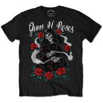 Guns N Roses Men's Reaper Short Sleeve T-Shirt, Black, Medium 3XL