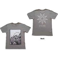 Slipknot T Shirt Amusement Park Band Logo Official Mens Charcoal Grey XXL L