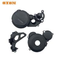 OTOM Motorcycle YBS300 Engine Guard Protection For LONCIN KEWS K16 K23 HENGJIAN Ignition Cover Clutch Cover Drive Sprocket Cover juoda