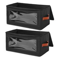 2 Pack Filament Storage Box 3D Printer Filament Storage Container Holds 3D Printing Accessories Holder Rack for Office Lab