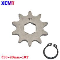 520 10t 11T 12T 13T 14T 15T 16T 17T 18T 19T 20T Tooth 20mm ID Front Engine Sprocket fit Pit Bike ATV Motorcycle part