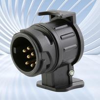 13 To 7 Pin Trailer Plug Adapter  RV Connector Waterproof Small RV Converter 12V for Towing Truck for Touring Car Trailer China Mainland