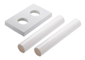 Termostatinio elemento Danfoss VHX apdaila, balta