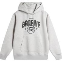 Li Ning BADFIVE Sweatshirt Men's Heather Gray Waterdrop Gray AWDU263-8 XXL