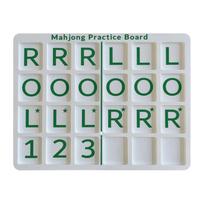 Mahjong Solo Practice Board 3D Printed Training Tool Mahjong Learning Board Mah Jongg Accessories and Gifts for Women and Mom
