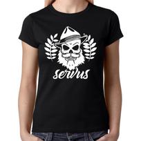 Servus Bavaria Skull Oktoberfest Skull Bavarian Ladies Girlie S
