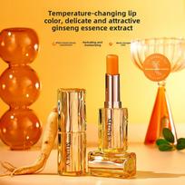 Ženšenio esencijos drėkinantis spalvą keičiantis lūpų balzamas, drėkinantis šilkinio glotnumo lūpdažis moterims ginseng essence lipstick