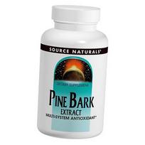 Pušies žievės ekstraktas, Pine Bark Extract, Source Naturals 60tab (71355004) 60tab