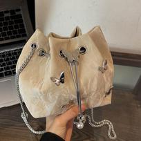 Women's New Crossbody Bag High End Fashion One Shoulder Hand Bucket Bag Small Carry Bag When Going Out To Work
