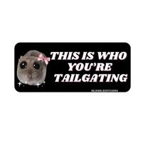 3 Pcs Cute Sad Hamster Sticker Nice Driver Car Sticker New Driver Sad Hamster Driver Sticker Self Adhesive Waterproof Learner