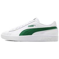 Puma Smash V2 White Green Unisex Sneakers Puma-White Amazon-Green 365215-03 44