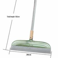 Silicone Bathroom Squeegee Mop for Wet & Dry Use