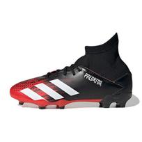 Adidas Predator 20.3 FG J Juodi Aktyvūs Raudoni Vaikų Sportbačiai Pagrindinė Juoda Debesėlių Baltumo EF1930 36⅔