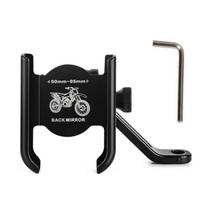 Metal Phone Mount Holder Support for Electric Bike Mirrors with 360 Degree Rotatable Design for Various Smartphone Size 1
