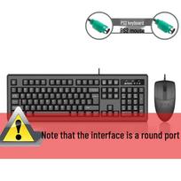 A4Tech KK-5520NP Wired PS2 Keyboard and Mouse Combo