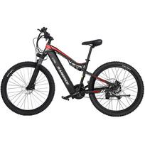 Elektrinis dviratis bekelei Randride 1000W variklis suaugusiems elektrinis dviratis 48V 17AH didžiausias greitis 45km/h 21 pavara juodas YG90B