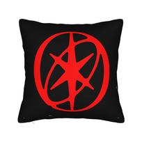 Pillow Cover KATSEYE Group Logo   Cute Funny Pillow Case For Wedding Party Home Decor Pillowcases 12x12Inch