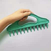 Handheld Sowing and Soil Drilling Tools | Suitable for Agricultural Land, Garden Vegetable Planting, Made of PE Material žalia