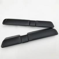 2 vnt./kompl. ABS automobilio oro ventiliacijos dangtelis SEAT Ateca 2016 2017 2018 po sėdyne esančių oro kondicionieriaus ortakių išėjimo dangteliai Aukštos kokybės dekoracijos