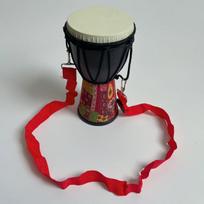 African Hand Drum: 4-inch/6-inch Beginner Goat Skin Percussion Drum for Music Stores and Kindergartens