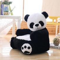 Children's Cartoon Animal Sofa: Panda Bear Plush Stool for Babies and Kids 50*50*45cm panda spalva