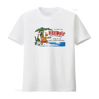 Retro Tiki T Shirt Bar Restaurant Mug Rum Polynesian Hawaiian Kelbos LA CA Home of the Habit Forming Spareribs vintage Washed S įvairiaspalvis