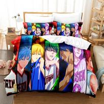 Naujas Anime Kuroko krepšinis 2_3 vnt. patalynės komplektas Berniukams Mergaitėms Twin Queen dydžio antklodės užvalkalas pagalvės užvalkalas lovai Vaikams Suaugusiems Namų tekstilė 135x200cm