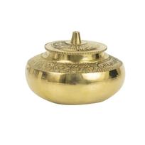 Spillbox Brass Box Pooja|Puja|Roli|Chawal|Chandan|Haldi|Kumkum Puja Box|Sindoor|Turmeric|Dabbi|Dibbi|Dhani|Dani