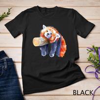 Red Panda Shirt Men Women Red Panda Lover Graphic Red Panda Unisex T-Shirt Mens Womens Tees Top L