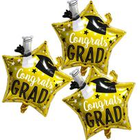 Starlight Sparkling Graduation Star Balloon Set, Graduation Season Foil Balloons, Graduation Ceremony Graduation Party Graduation Other