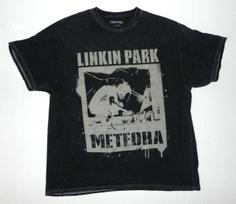 Linkin Park METEORA Acid Black T-Shirt New XXXL
