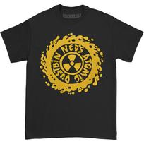 Men's Ned's Atomic Dustbin Gold Logo T-shirt XXX-Large Black L