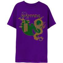 Men's Wu Tang Clan Dragon Bonsai T-shirt Medium Purple S