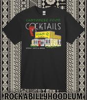 Retro Tiki Tee T Shirt Rum Mug Restaurant Bar Cocktail Wan-Q Cantonese Food XL