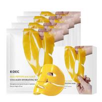 24K Gold Silk Peptide Collagen Hydrating Mask - Anti-Aging Face Mask for Glowing Skin 1pcs