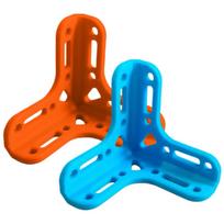 Durable PLA Corner Brace Brackets Steel Material Connector  Furniture Reinforcing mėlyna/oranžinė