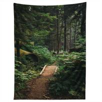 A WALK IN THE WOODS II tapestry 75x100 juoda