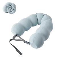 Pea Memory Foam U Shaped Pillow Soft Ergonomic Neck Support for Travel Airplane Office Nap Comfortable Sleep Aid